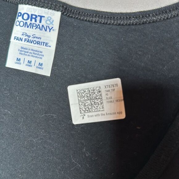 Port & Company Graphic Tank Top. Size Medium. - Picture 4 of 5